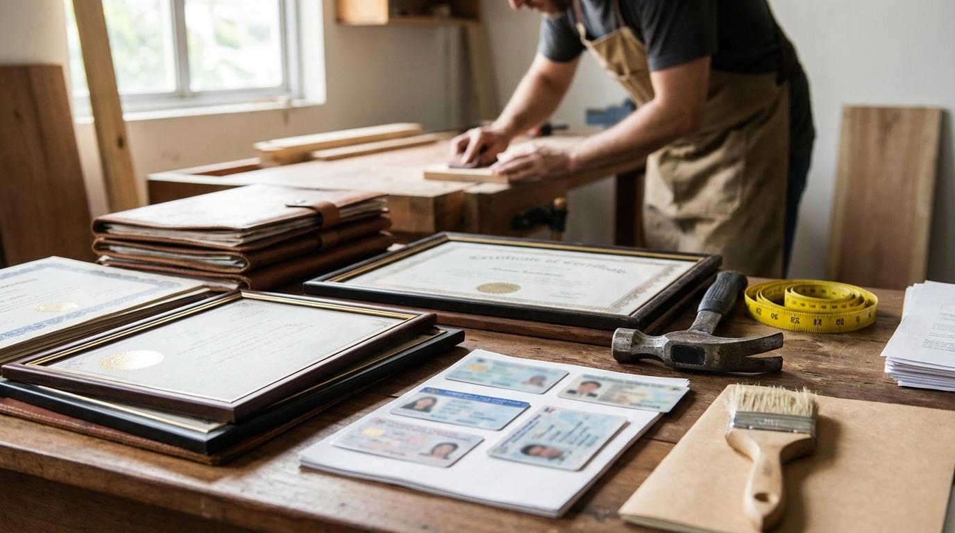 découvrez quels documents fournir pour obtenir un justificatif de qualification professionnelle artisanale et être en conformité avec la réglementation.
