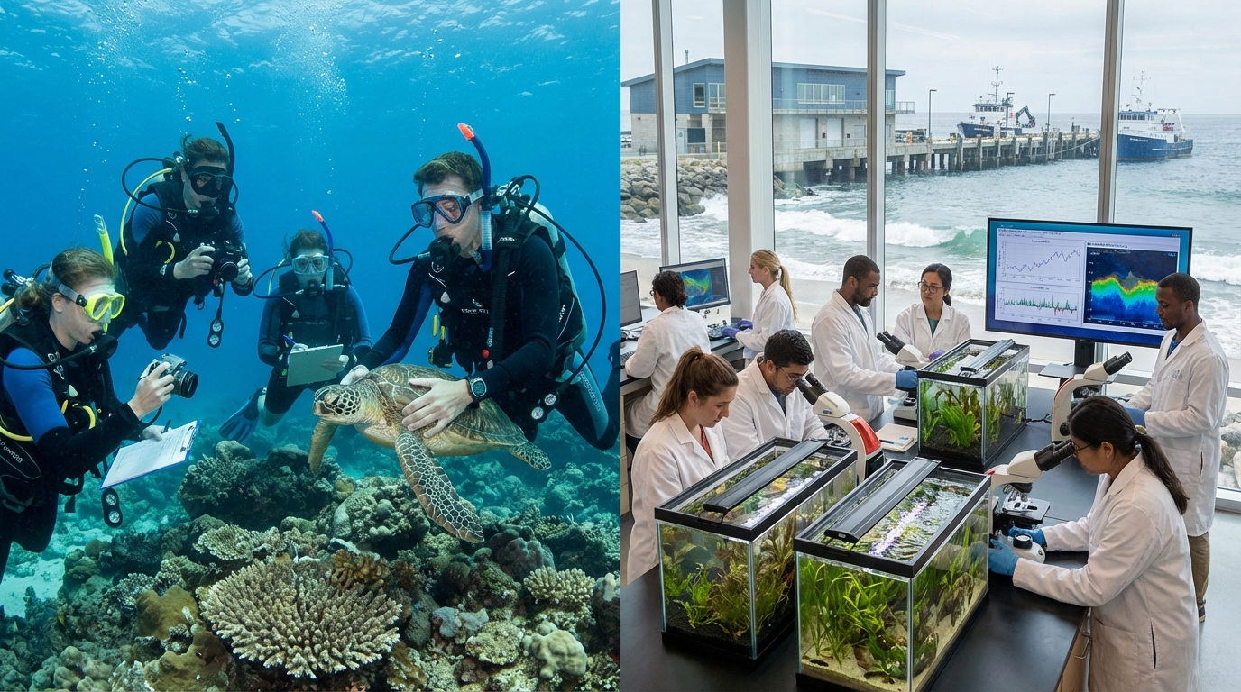 découvrez les débouchés, les niveaux requis et la réalité du marché pour les études en biologie marine, et préparez votre avenir dans ce secteur passionnant.